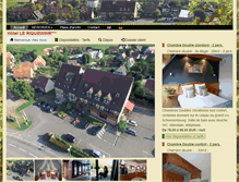 Tablet Screenshot of hotel-le-riquewihr.fr